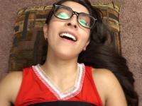 Sweet brunette nerd Madison Wilde gets fucked hard in POV action - Photo #17