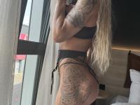 Buxom European babe Nina Cox shows her big boobs and her big clit - Photo #5