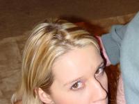 Blonde teen Kelly S tastes a man's cock and asshole before getting fucked - Photo #5