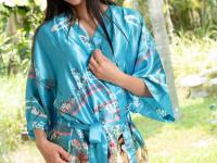 Attractive Asian teen Mayuko exposes her beautiful body and toys her pussy - Photo #1