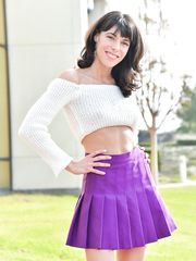 Cute Purple Skirt