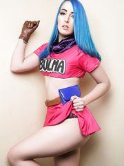 Liz Rainbow - Bulma A Dragon Ball Z XXX Parody