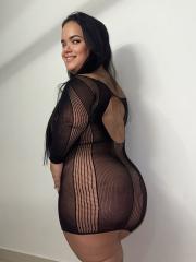 Chubby midget Mini Julieta changes her attire during non-nude action