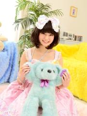 Hot Asian teen Rika Shimazaki gets her tight bare pussy vibrated & dicked hard