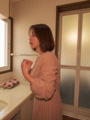 Horny Japanese MILF Minayo blows a teen boy and rides his stiff dick