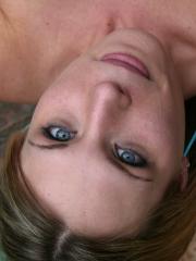 Lesbian female subs Angela Stone & Harmony lick pussy in rope bondage