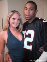 MILF with big boobs Spring Thomas fucks a black stud and takes a facial