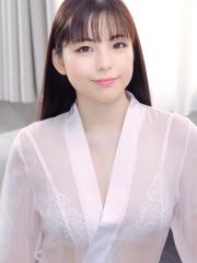 Brunette Asian girl Misao Himeno swallows a knob and gets rammed on a couch