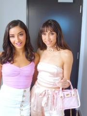 Teen pornstars Judy Jolie & Emily Willis squirt during lesbian sex