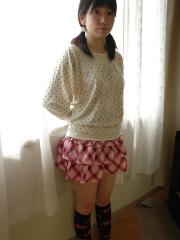 Shy asian teen stripping down and showcasing her gash in close up