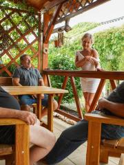 Two kinky matures Bianca M and Katy Candy get rammed by old guys