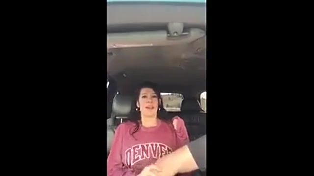 Sunday drive finger bang orgasm
