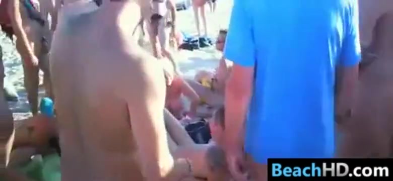 Fucking In Public At The Beach