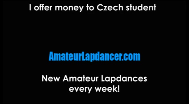 Luscious lapdance by natural czech blonde