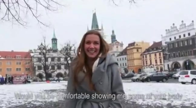 Czech gal convinced to have sex for cash
