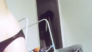 small breasted mom caught on voyeur camera