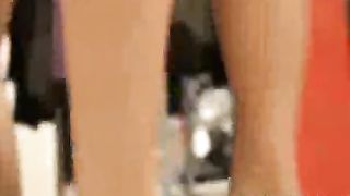 Upskirt Voyeurism in a clothing store