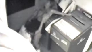 Office Lesbians Caught On Security Cam