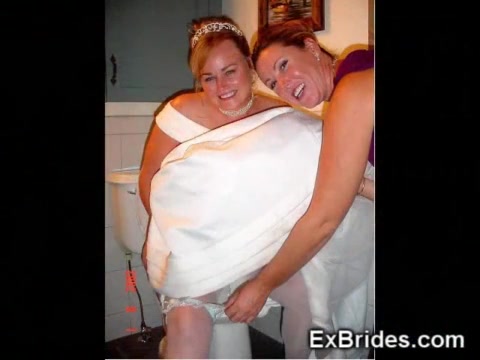 Real Hot Brides Upskirts!