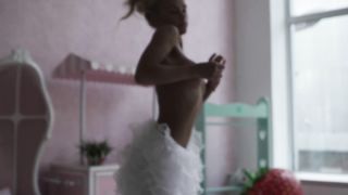 Blonde Russian Ballerina Has a Big Fuckin Berry