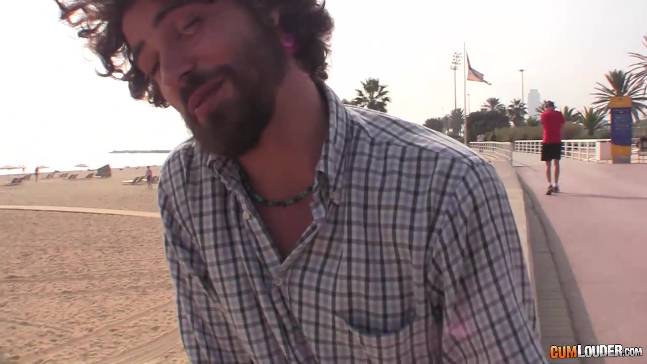Beach Babe Julia Roca Rides and Cums all Over Cock