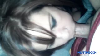 Step Mom Swallowing Cum