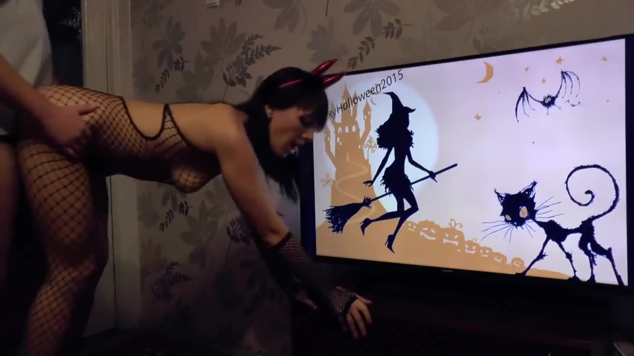 Our wild Halloween fuck