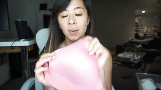 Trying on all my Bras