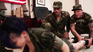 Joanna Angel fucking the army