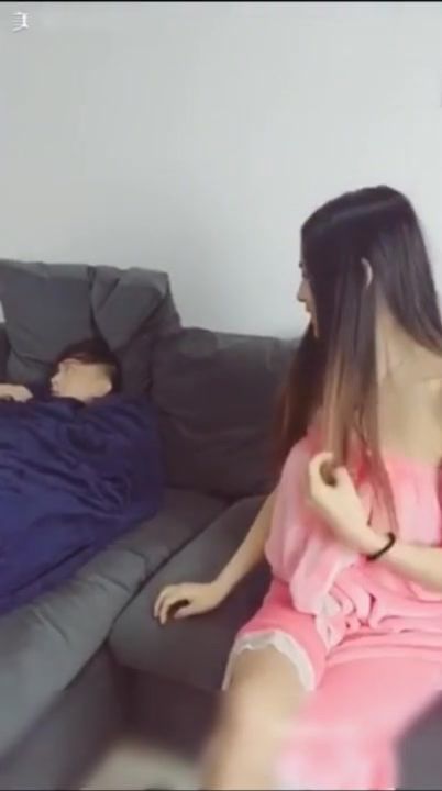 Sleepingbf - Free HD Chinese Cam Girl é¹¿å°‘å¥³ miss Deer - Fucks Sleeping BF Porn ...