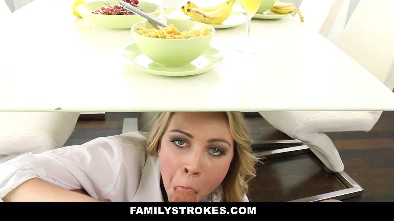 Cali likes to mess around with her step dad's cock