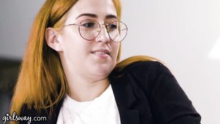 Lena & Charlotte Trick Probation Officer by Scissoring-Girlsway