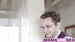 Alexis Fawx is one of the hottest step- moms who likes to fuck her husband's son