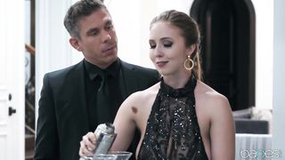 Horny Lena Paul has some shower fun with Mick Blue
