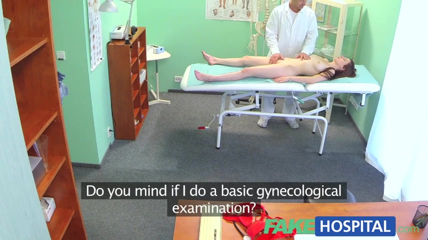 Adorable brunette was naive enough to let her kinky doctor fuck her brains out in his office