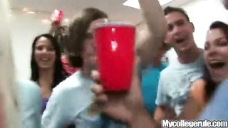 College party ends up with wet t-shirt contest