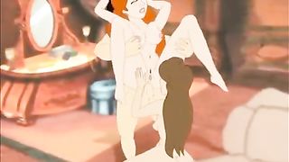 Cartoon babes are getting banged and enjoying a lot while their partners are drilling their pussies