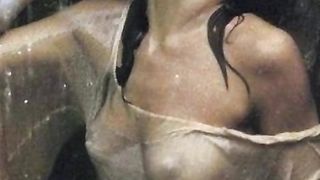 Sexy Jennifer Aniston was caught without a top in many situations, by a hidden camera