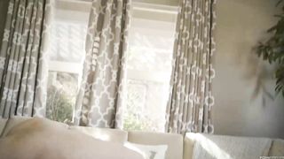 Flirty blonde babe, Bailey Brooke and her good friend James Deen like to have casual sex sessions