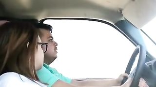 Dirty Wife CHEATS on husband WHILE DRIVING to see him with Best Friend