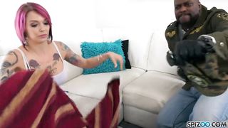 Spizoo - Anna Bell is punished by a monster BBC, big boobs & big booty