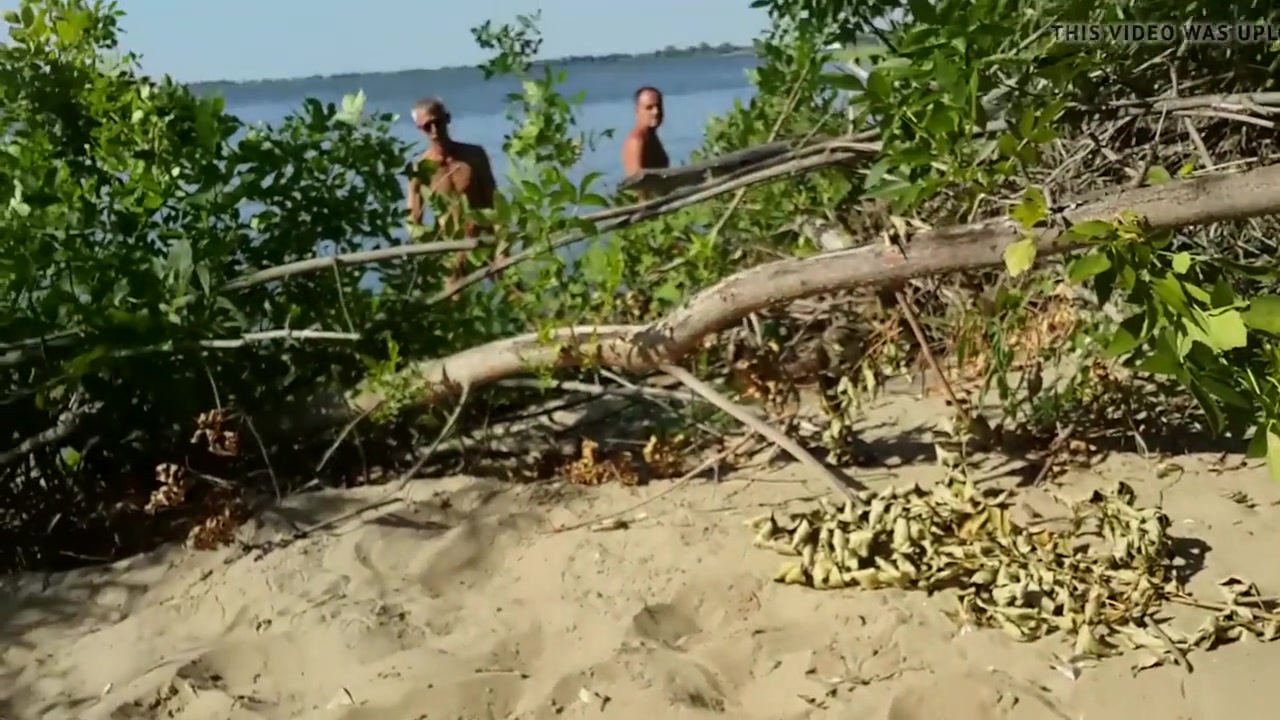 Shy GF Masturbate in Front of Beach Voyeur
