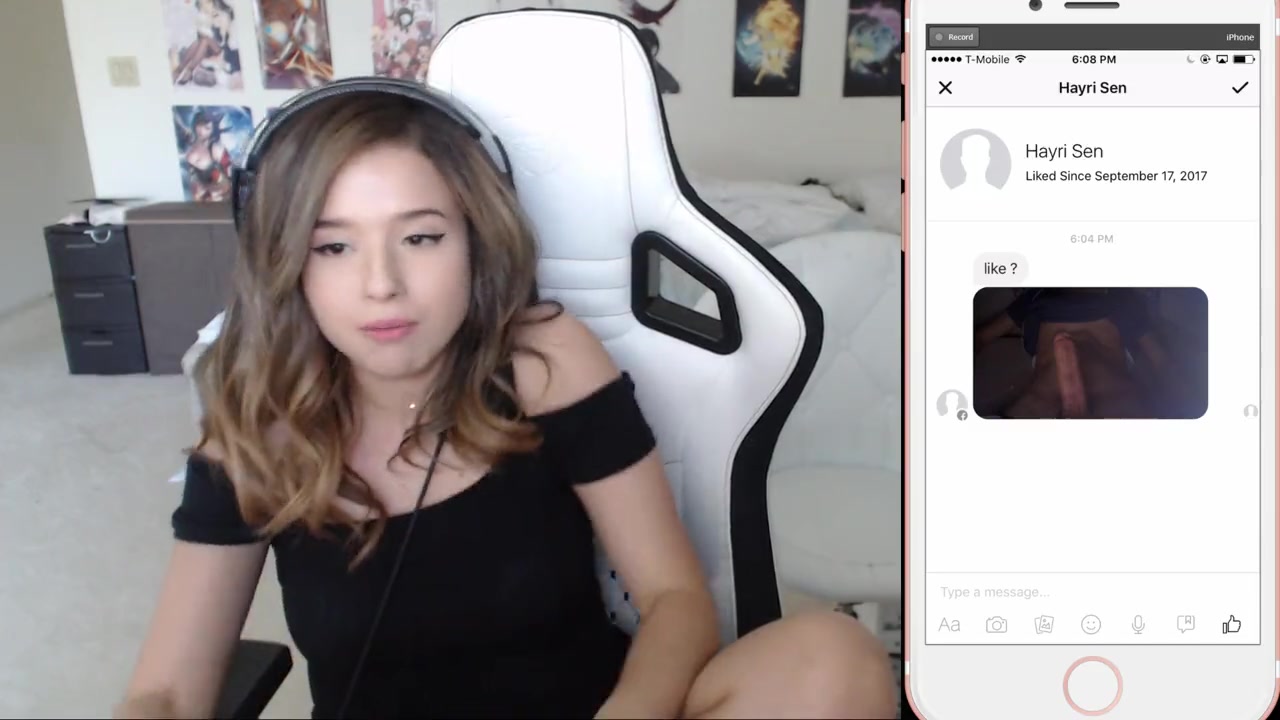 Free HD Pokiman Shows a Dick Pic on Stream Porn Video