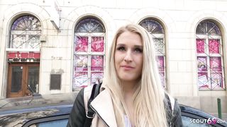 GERMAN SCOUT - TEEN DIANE SEDUCE TO ANAL FUCK AFTER COLLEGE AT CASTING