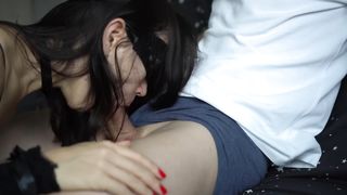 Oral Creampie and Closeup Blowjob by Veronika Charm