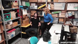 Krissy Lynn likes to get caught shoplifting, because she always gets fucked to learn the lesson