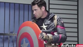 Black Widow Fucks Captain America XXX Parody