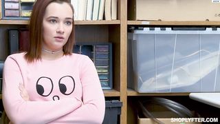April Reid was accused of shoplifting, so to prove her innocence she had to suck cock