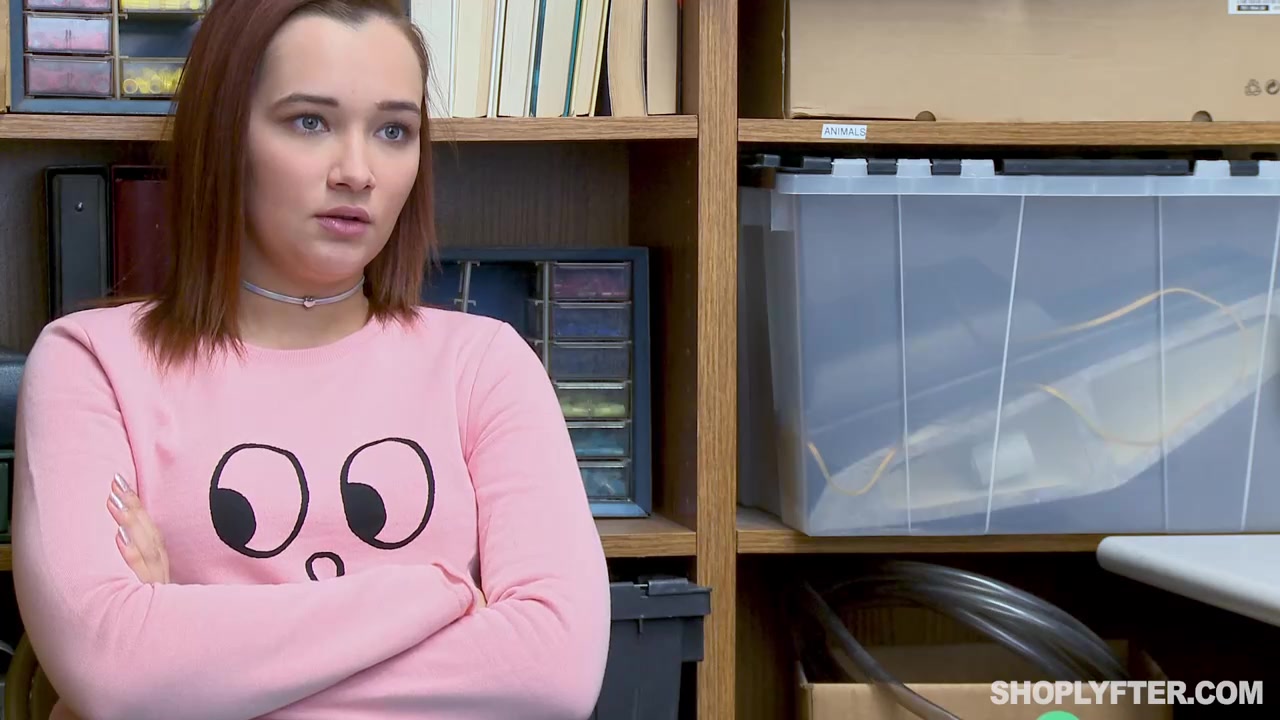 April Reid was accused of shoplifting, so to prove her innocence she had to suck cock