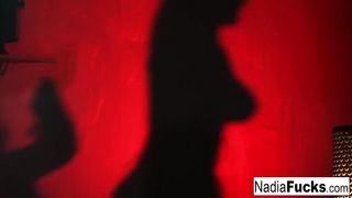 Sexy Blonde Stripper Nadia White gives more than a Lapdance